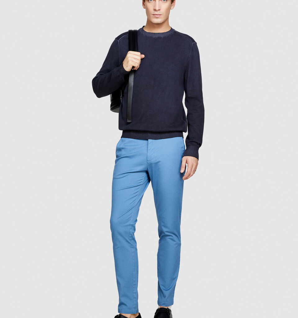 Ombre sweater - men's crew neck sweaters - Black | Sisley image number 1